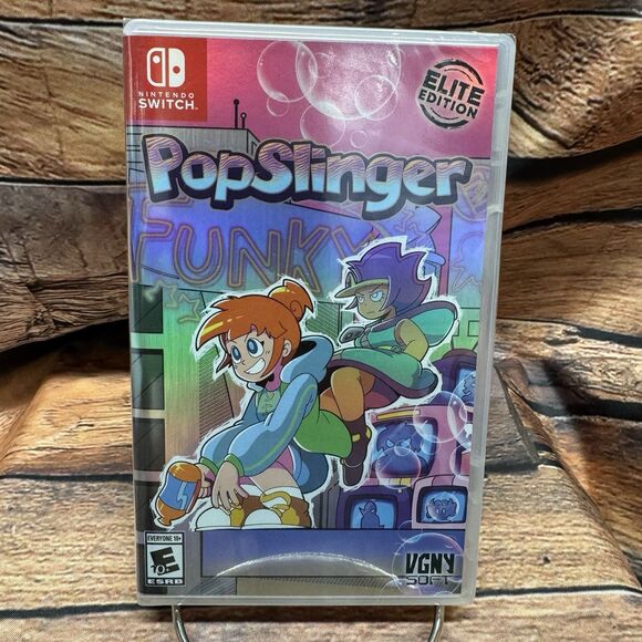 PopSlinger Nintendo Switch Elite Edition VGNY Soft Exclusive #2121/2500 Foil - Picture 1 of 6